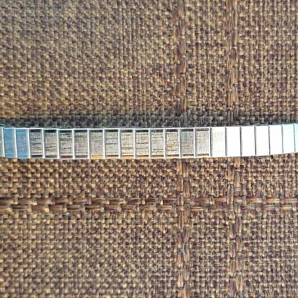 Vintage Native American Inlaid Turquoise & Red Coral Butterfly Silver Watch Band - Picture 7 of 11